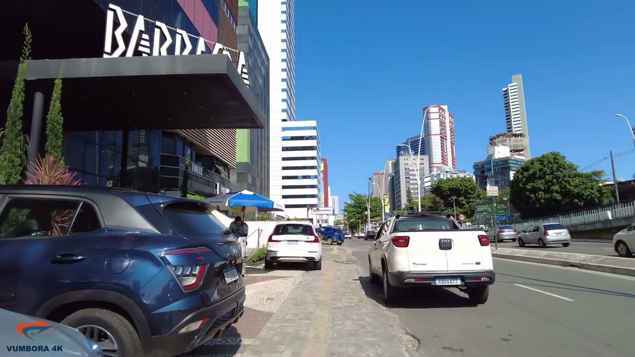 SHOPPING DA BAHIA ATÉ SALVADOR SHOPPING  🇧🇷 #salvadorbahia #walking(01 Setembro,2023) [4K]