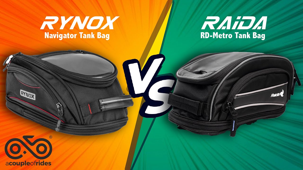 TANK BAG COMPARISON | RYNOX VS RAIDA