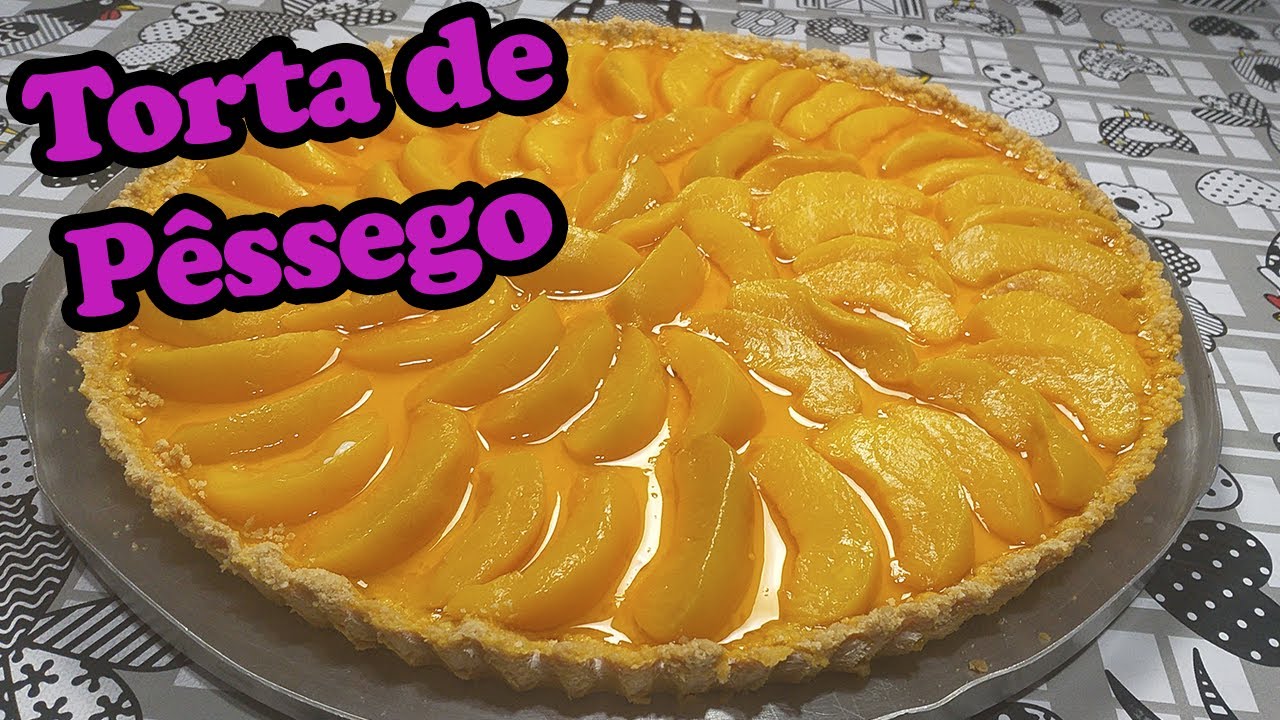 Como fazer uma deliciosa torta de pêssego