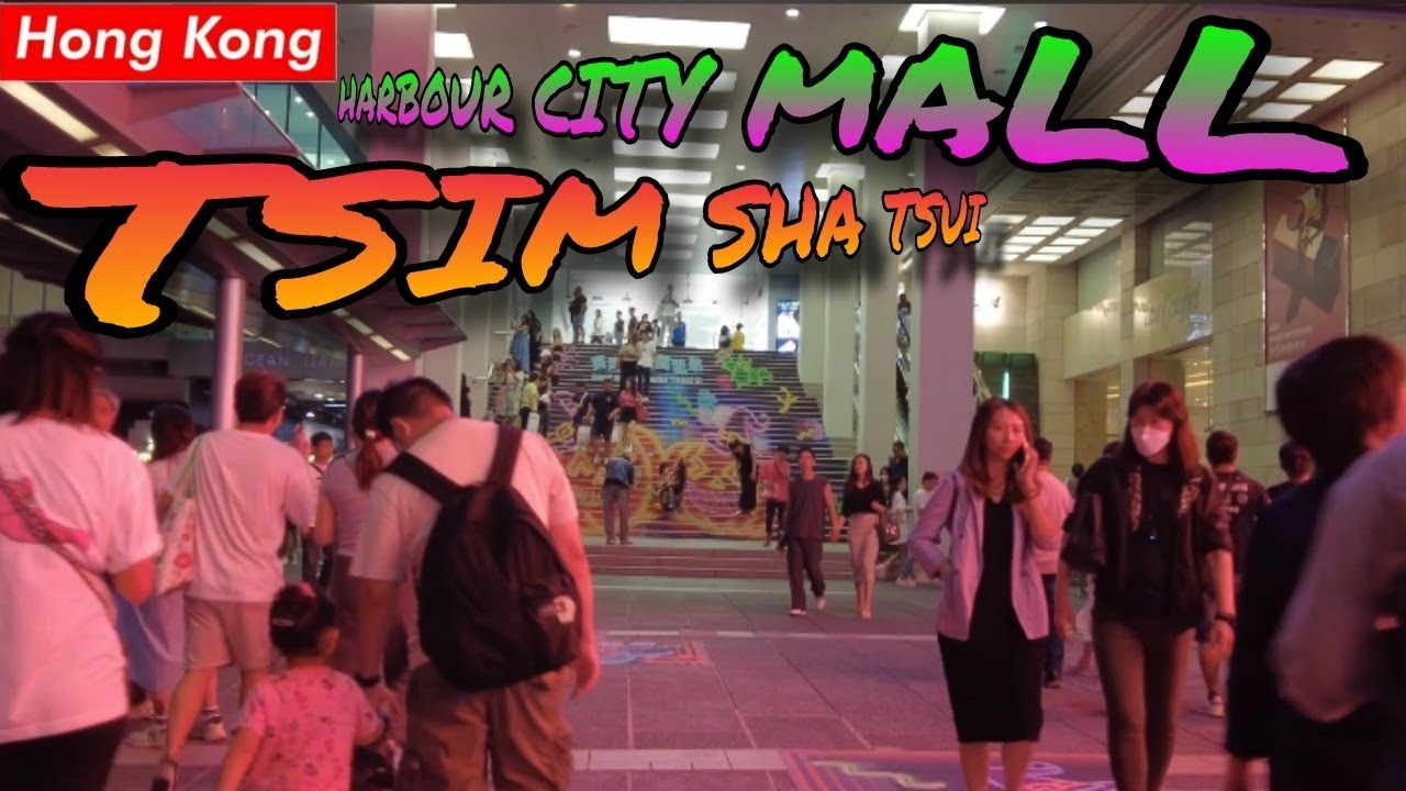 Hong kong  4K-HDR | HARBOUR CITY MALL TOUR | Tsim Sha Tsui.