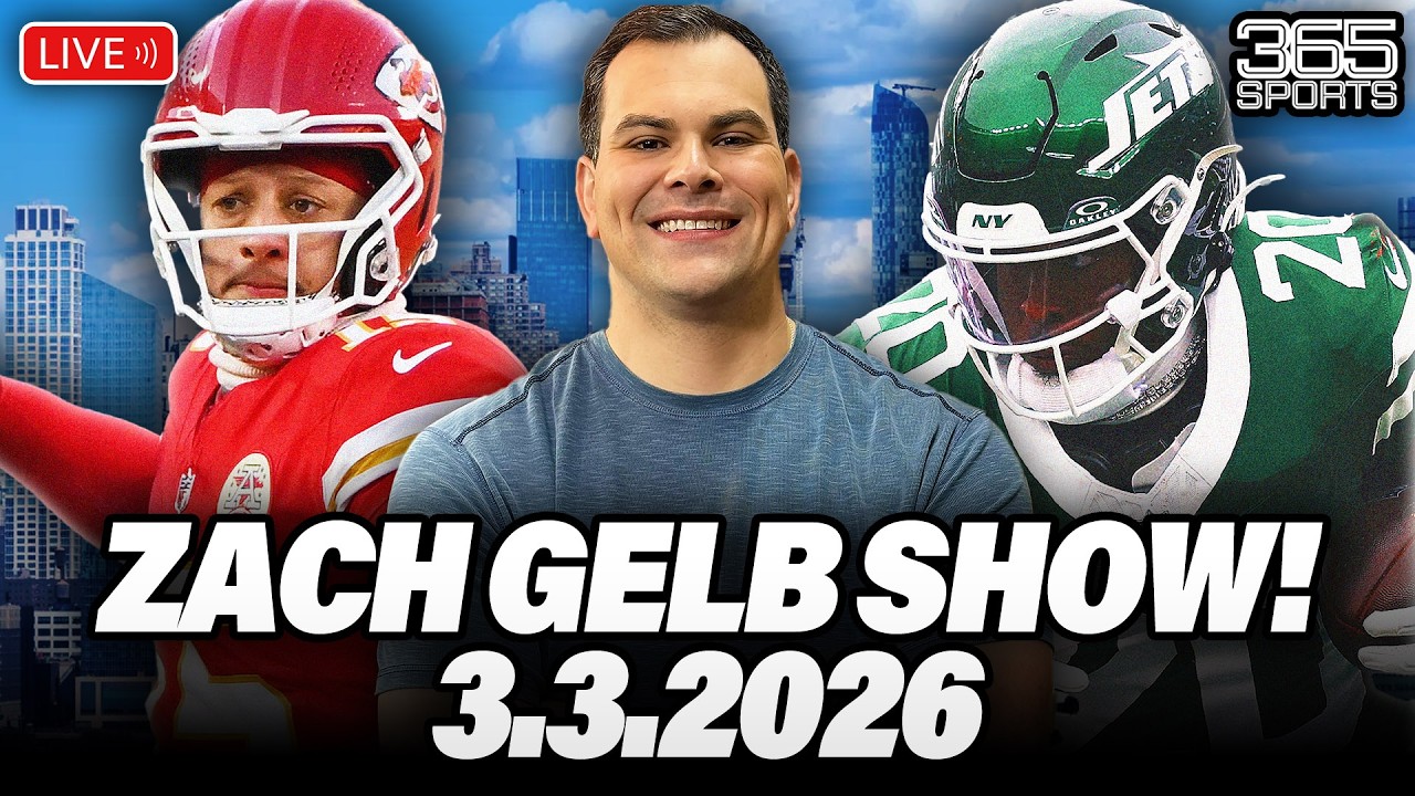 🔴 LIVE: The Zach Gelb Show! - NFL Combine Fallout, Franchise Tag Window Closes, Chiefs Draft News