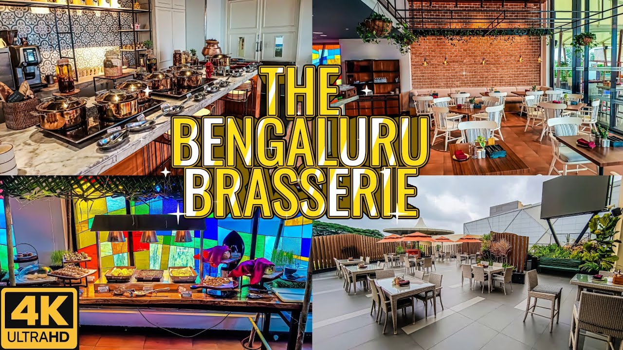 Роскошный завтрак «шведский стол» в Hyatt Centric MG Road Bengaluru | The Bengaluru Brasserie | В...