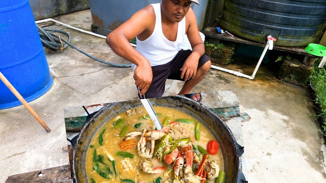 MAKING CRAB SOUP / BUYING CRABS AT THE MARKET
