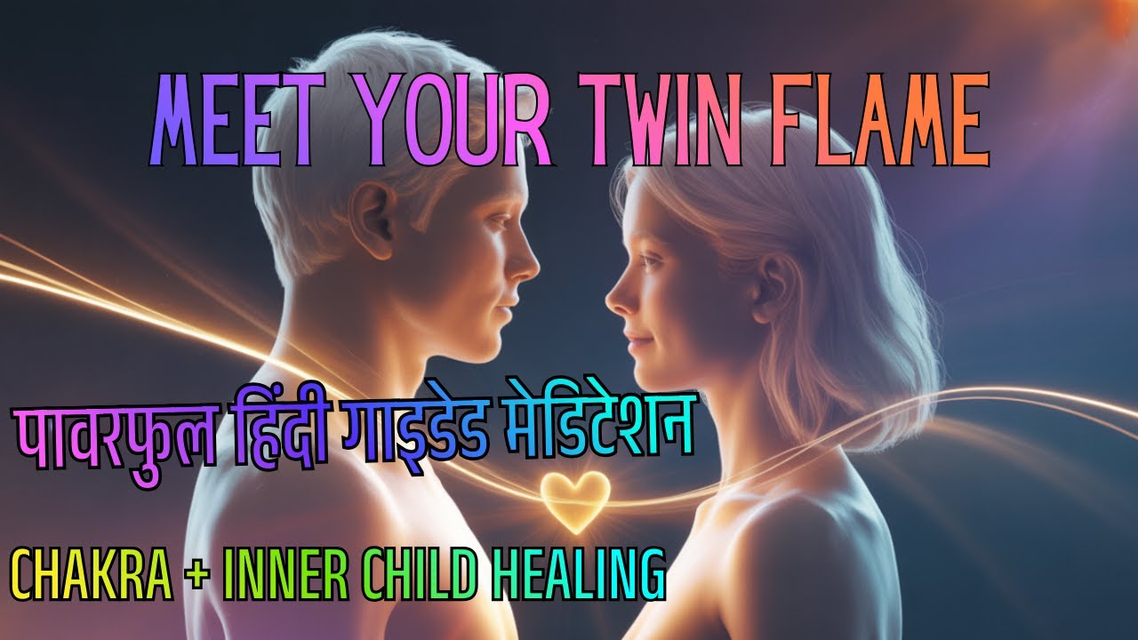 Twin Flame Guided Meditation in Hindi | Chakra Healing, Reunion & Inner Child Healing