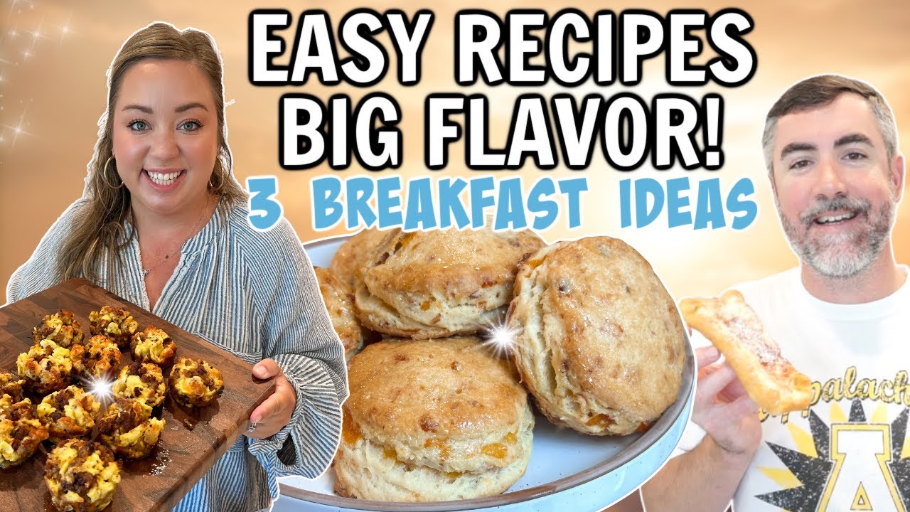BREAKFAST YOU WILL WANT EVERY MORNING | 3 EASY AND DELICIOUS BREAKFAST RECIPES | COOK WITH US