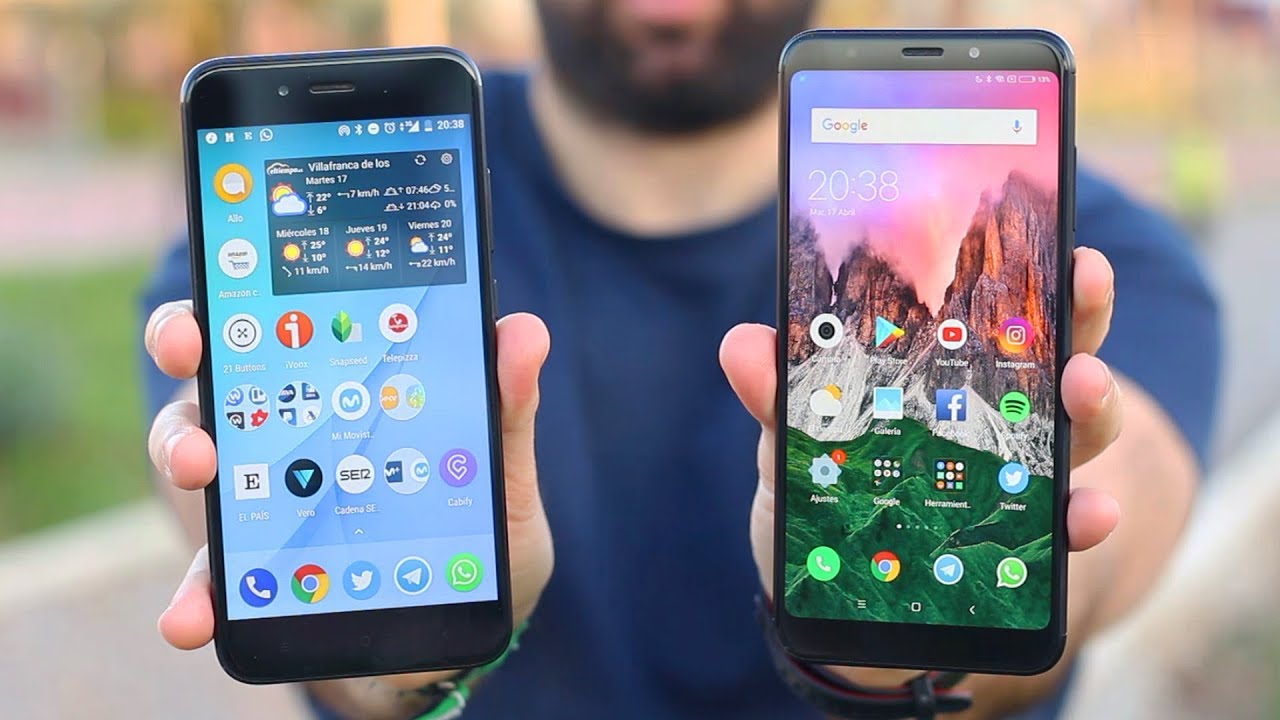 Xiaomi REDMI 5 Plus vs Mi A1, ¿cuál COMPRAR?