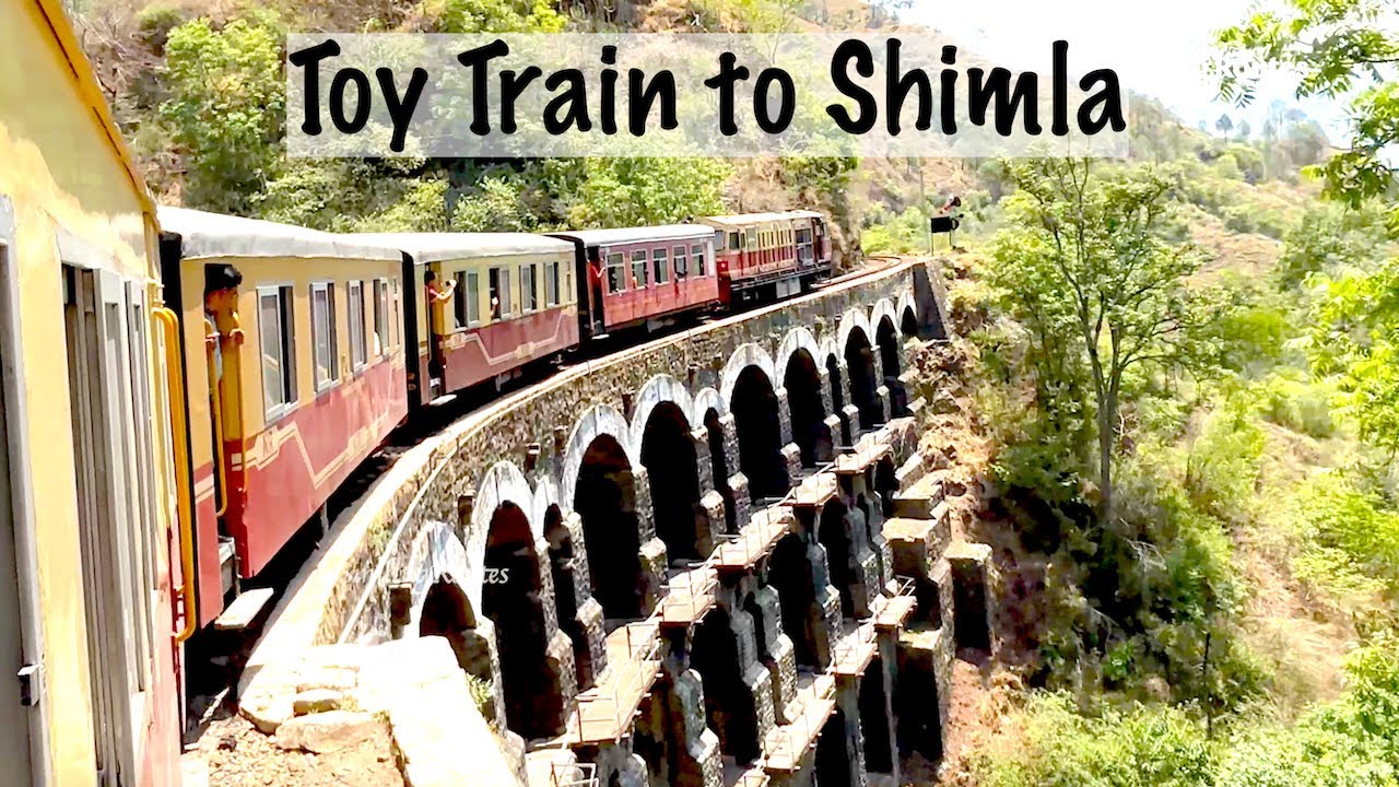 Kalka Shimla Toy Trian Complete Details | Kalka Shimla Toy Train Scenic Beauty in Summer | Shimla HP