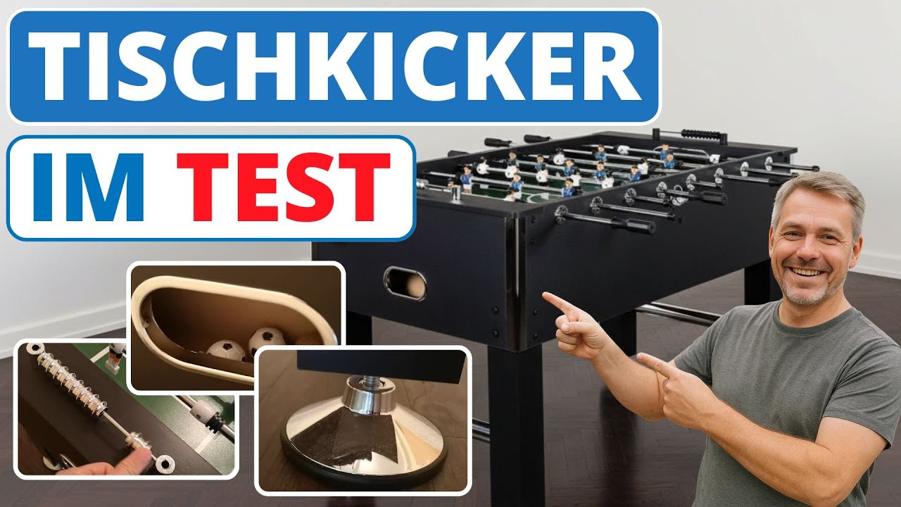 Tischkicker Test  - Ist der Tischfu&szlig;ball Tisch zu empfehlen?