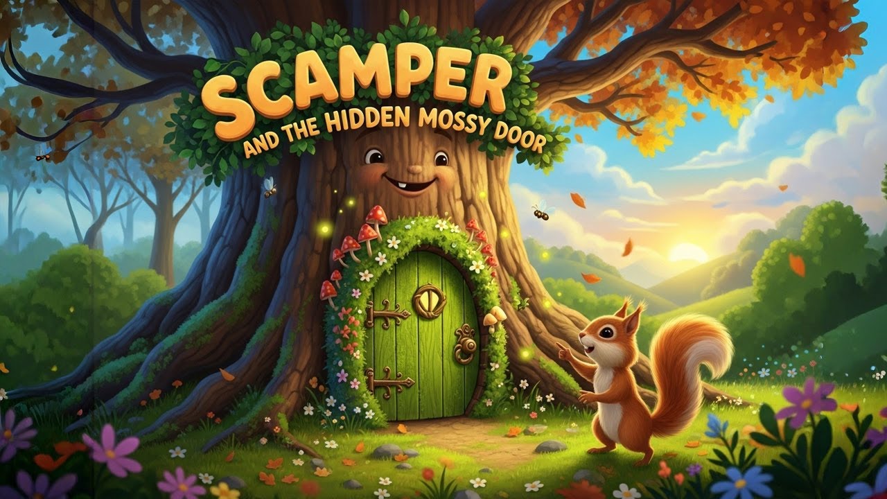 Scamper the Squirrel Discovers Why Home is Always Best