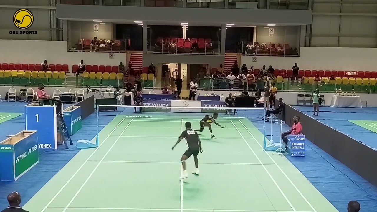 SHOCKING! Andy Amofa beats Ghana's #1 Ahmed Samad 2-1: 2025 Badminton Men's Singles Champion 🏸