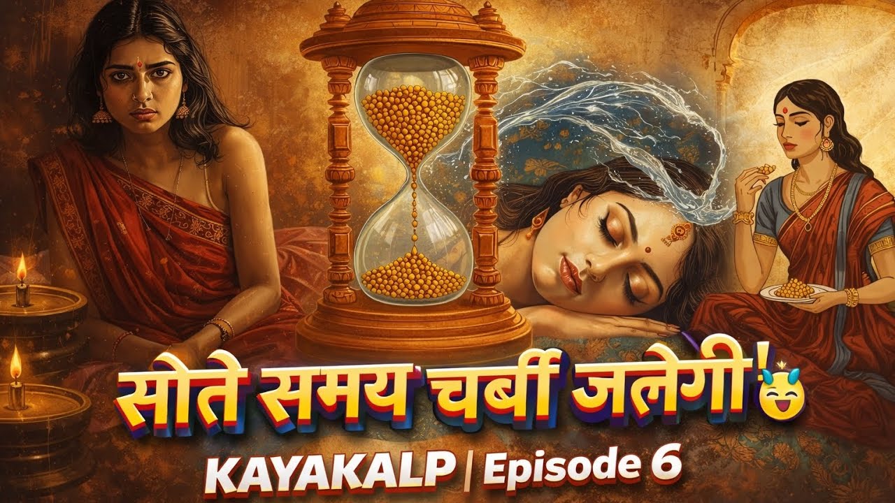 सोते समय चर्बी कैसे जलाएं? 😴 गहरी नींद का 'Fat Loss' सीक्रेट | कायाकल्प Day 6