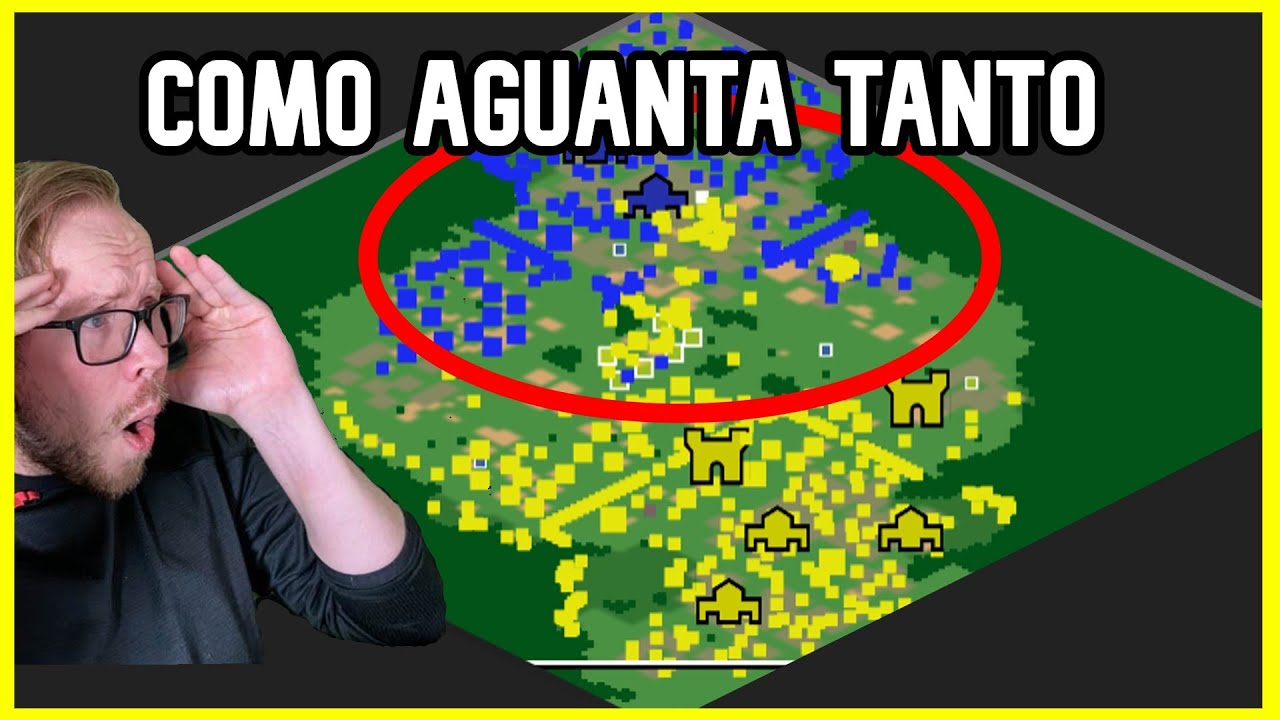 Como puede aguantar tanto? Partidaza de ida y vuelta en Age of Empires 2