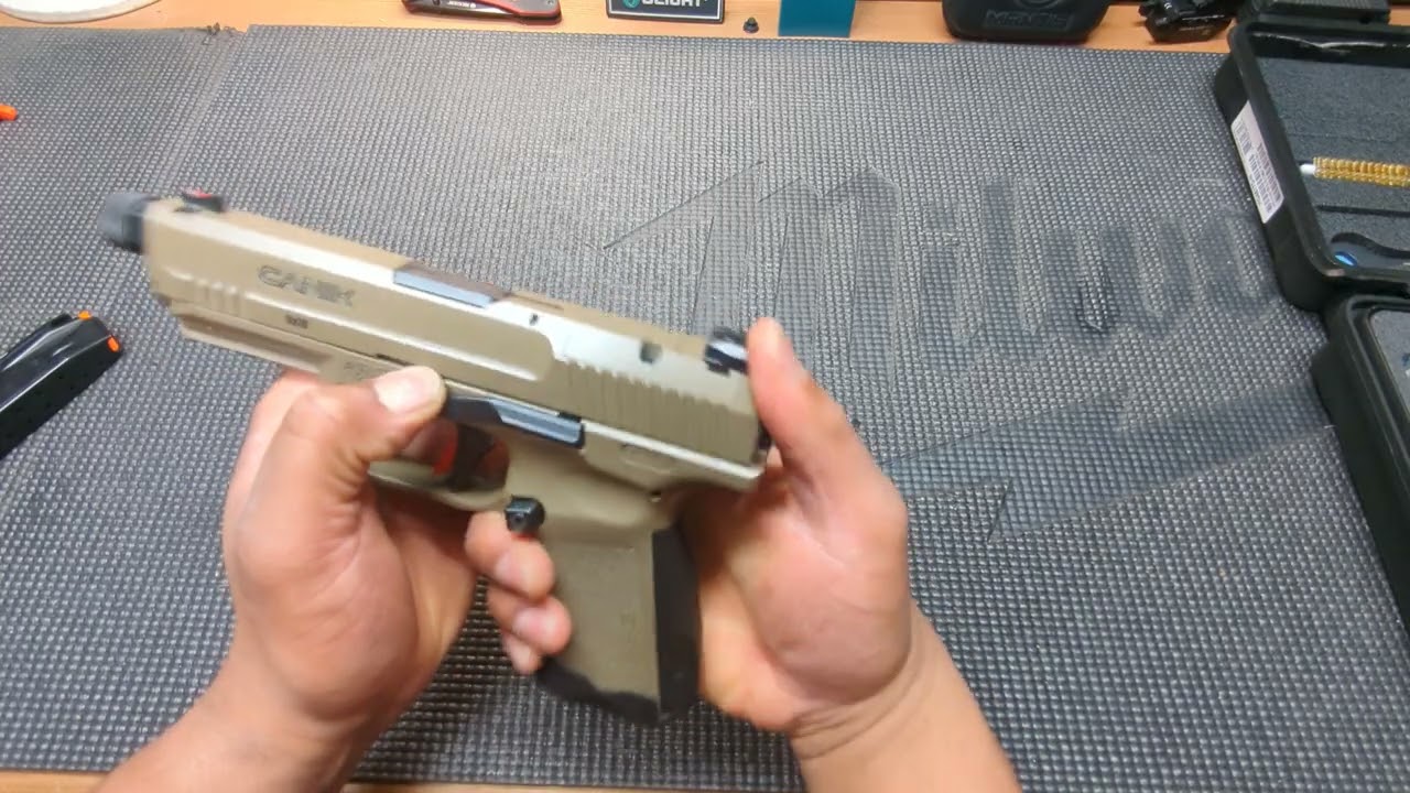 How to take down a Canik Tp9 ELite combat?