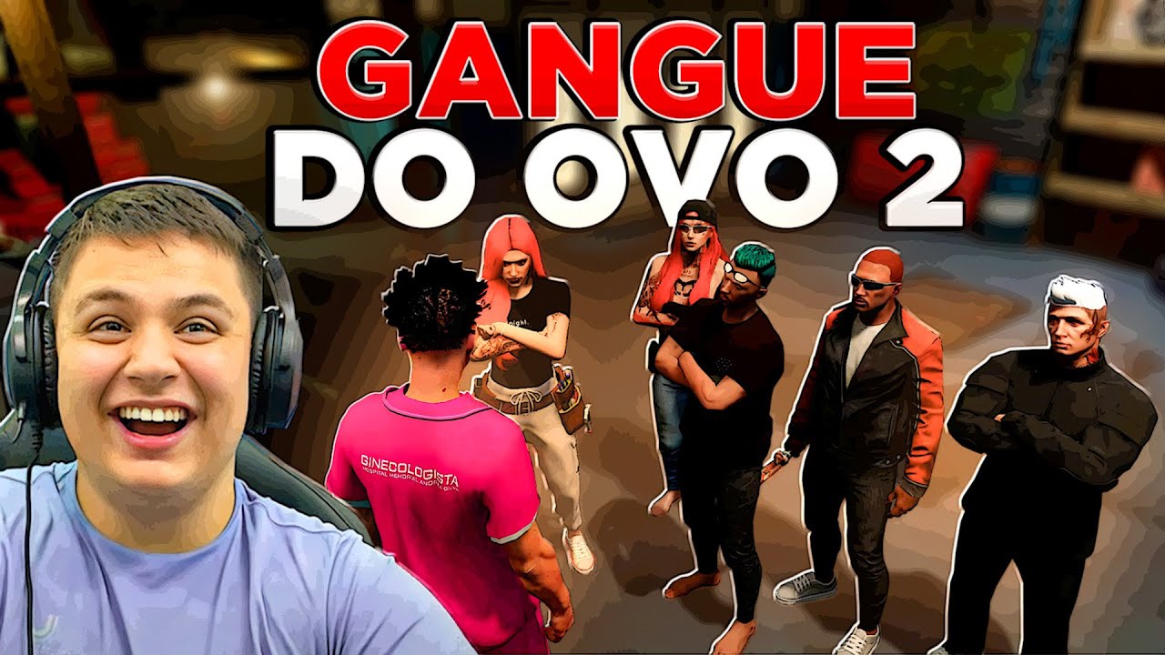 FIZ UMA GANGUE DE LADRÕES no GTA RP 😂 (Modder Clips)