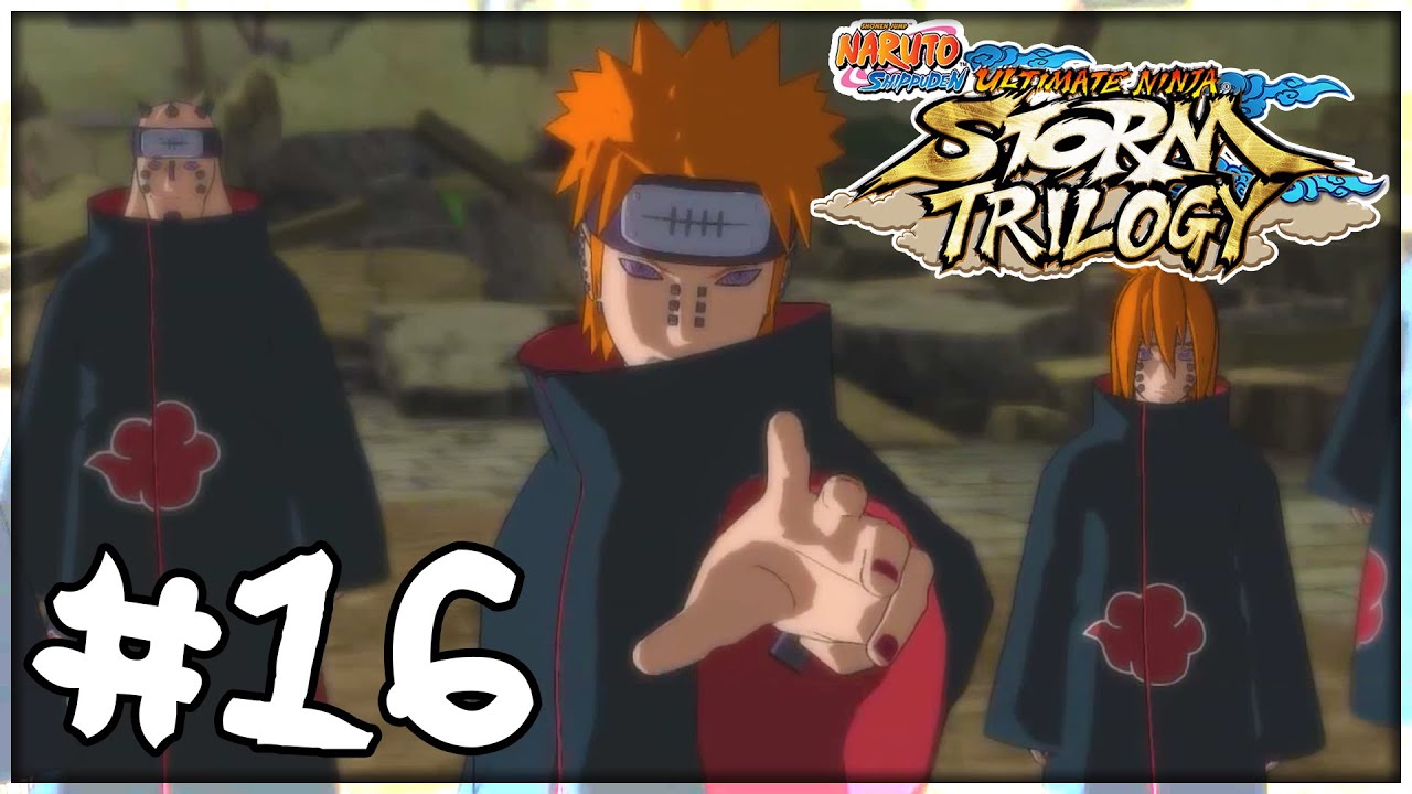 Naruto Shippuden: Ultimate Ninja Storm 2 Trilogy Walkthrough PART 16 - Pain's Assault PS4 1080p