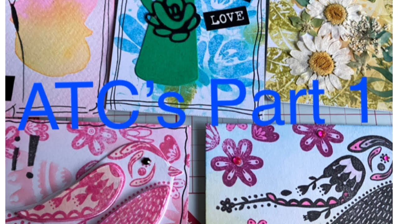 ATC’s - Artist Trading Cards beginners guide PART 1