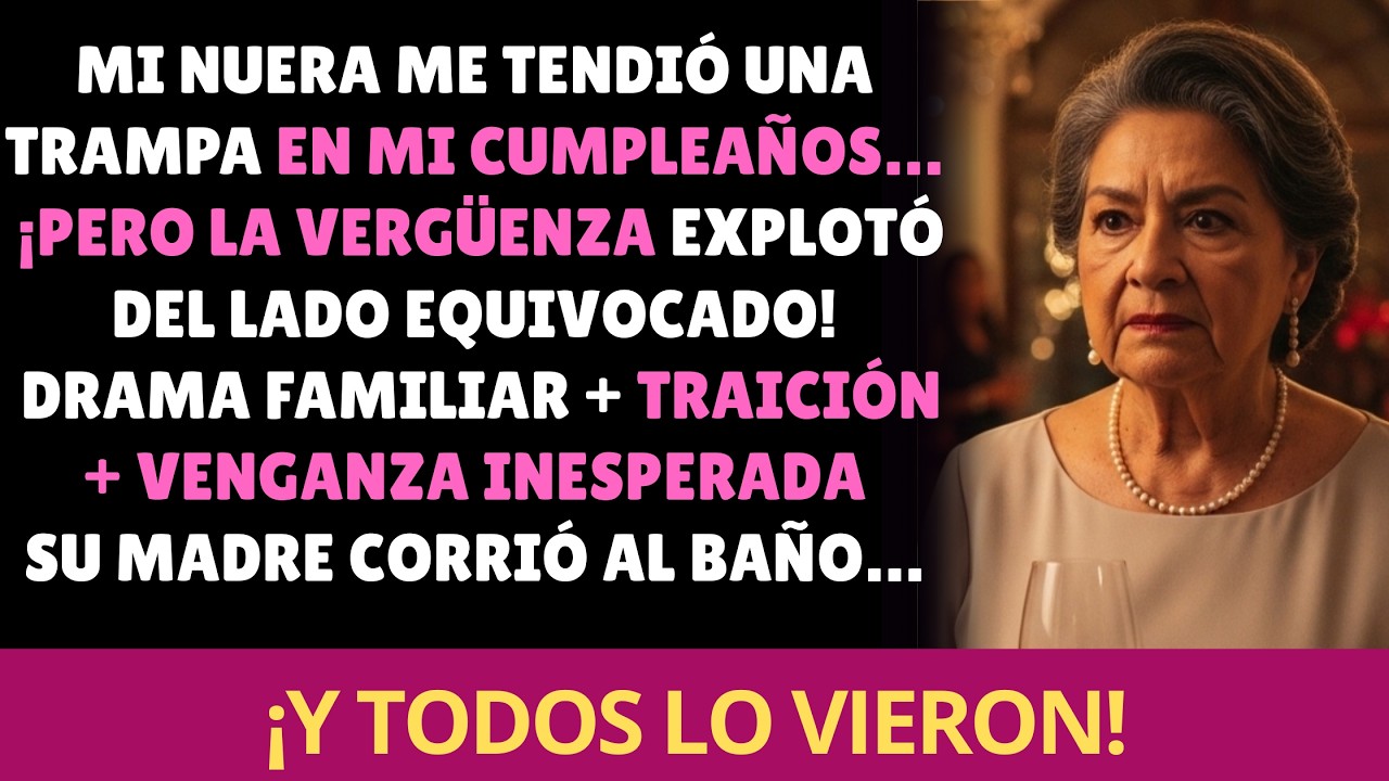 Mi nuera planeó humillarme, pero su madre terminó corriendo desesperada al baño…