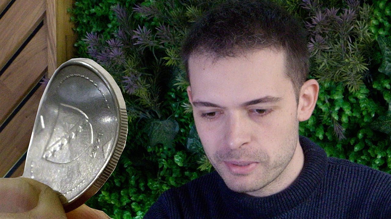 Zenički Hudini snagom volje iskrivljuje metalne novčiće