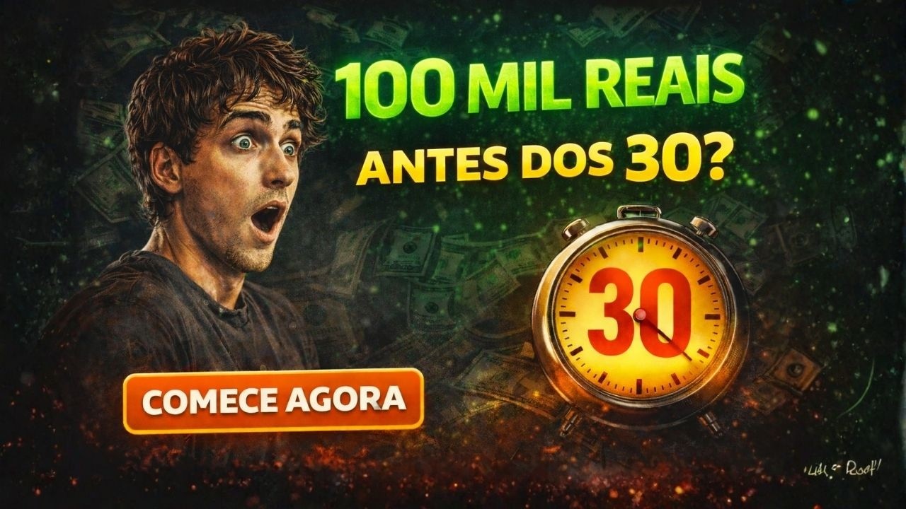 Como Ter Seus Primeiros 100 Mil Antes dos 30 (Mesmo Ganhando Pouco)