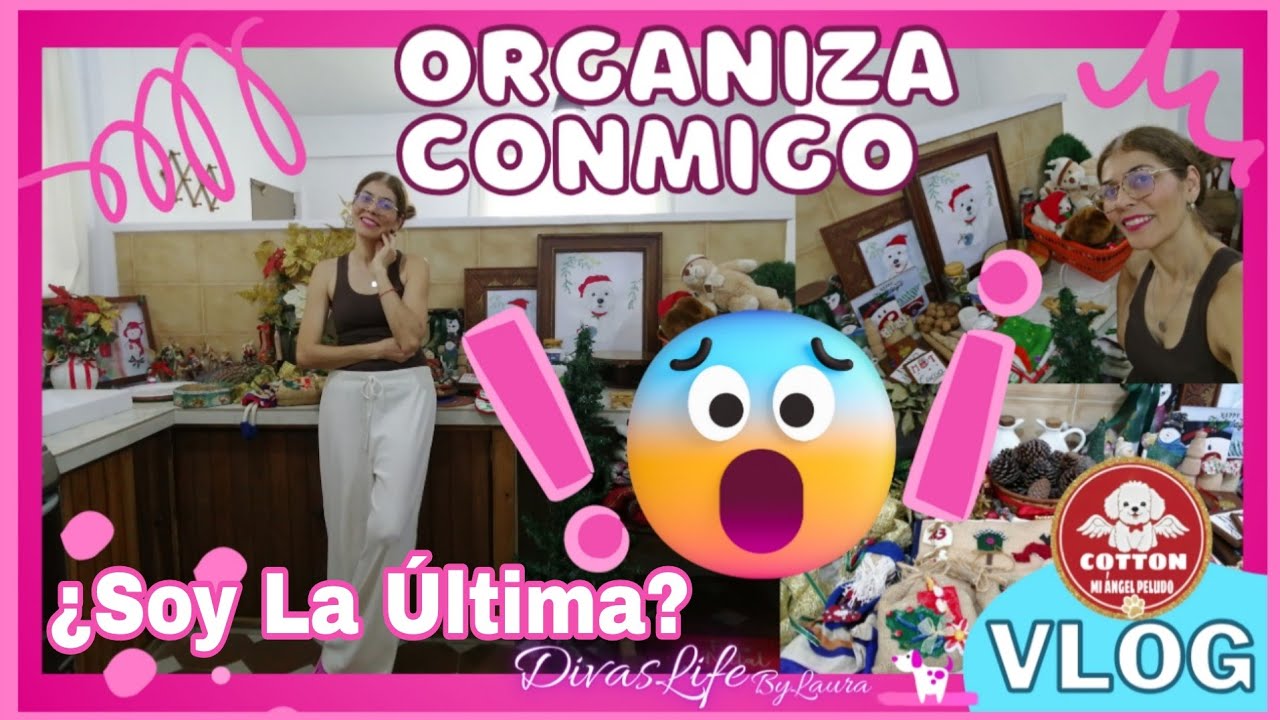 ¿​Soy La Última? 😂 Organiza Conmigo: Retirando La Decoración 🎄 Y Preparándonos Para San Valentín ❤️🐩