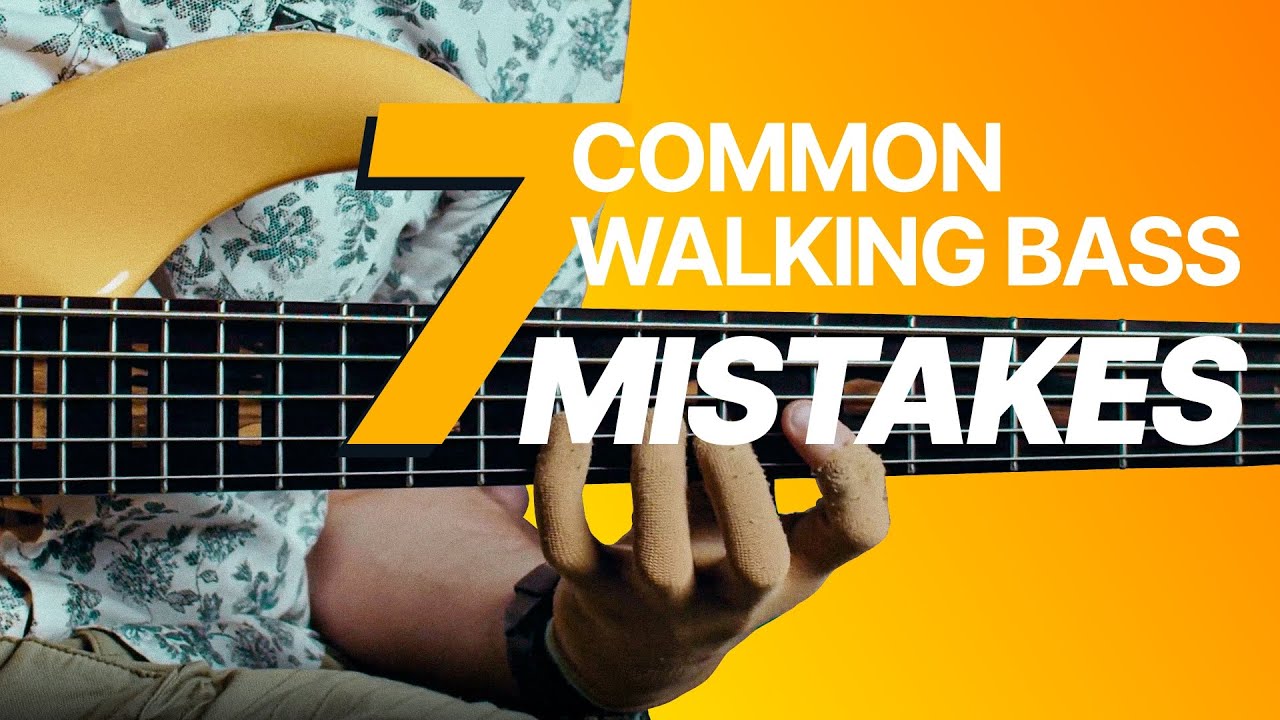 7 ПРОВАЛОВ в Walking Bass Line (не делайте так)