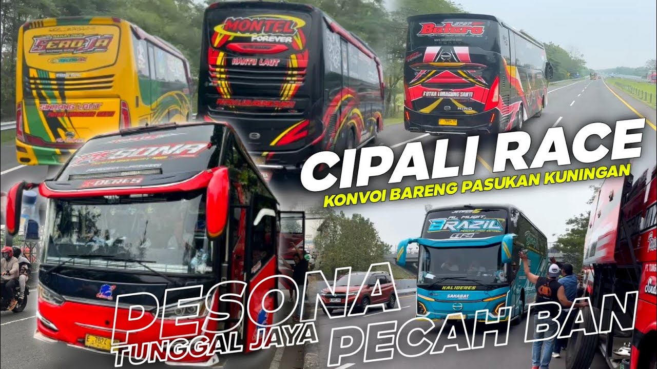Bikin Kaget Ban Belakang Pecah‼️ Ikut Trip Bareng Tunggal Jaya PESONA Kalideres