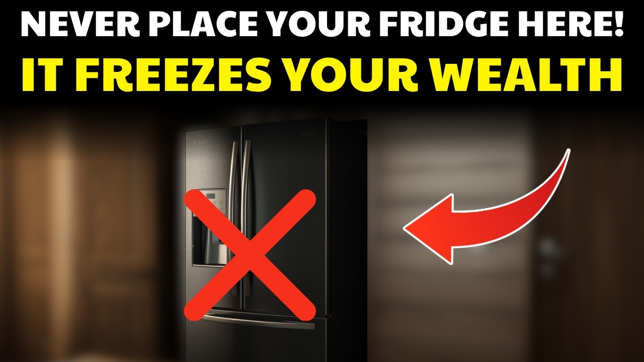 Warning: Never Place Your Refrigerator in This Spot &mdash; It Freezes and Blocks Your Money Flow
