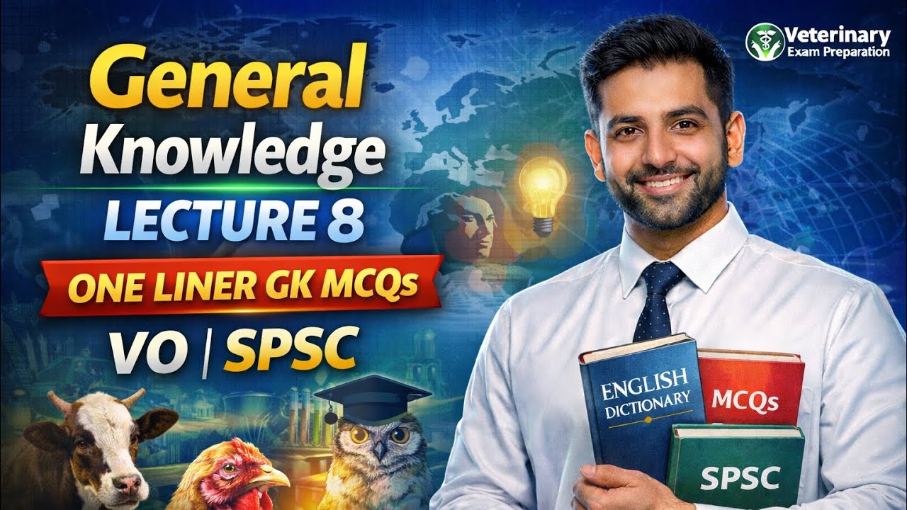 General Knowledge lecture 8| Headquarters of Organizations| One liner GK MCQS for Veterinary Officer