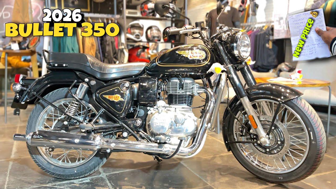 Royal Enfield’s New Bullet 350 is a Military Masterpiece