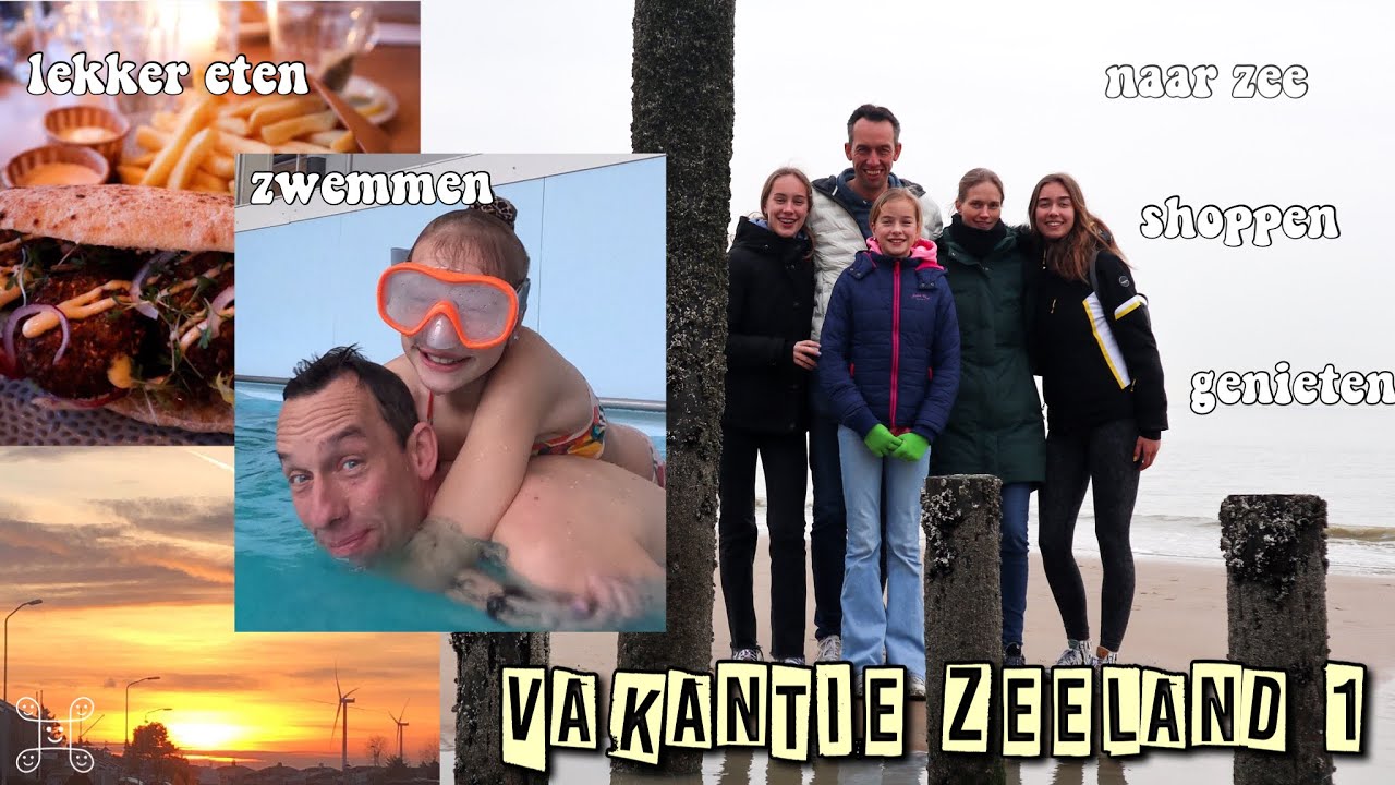 NAAR ZEELAND & SHOPPEN +GEZELLiGHEiD - ROOMPOT BEACH RESORT || Zeeland vakantie vlog 1 || famderooij