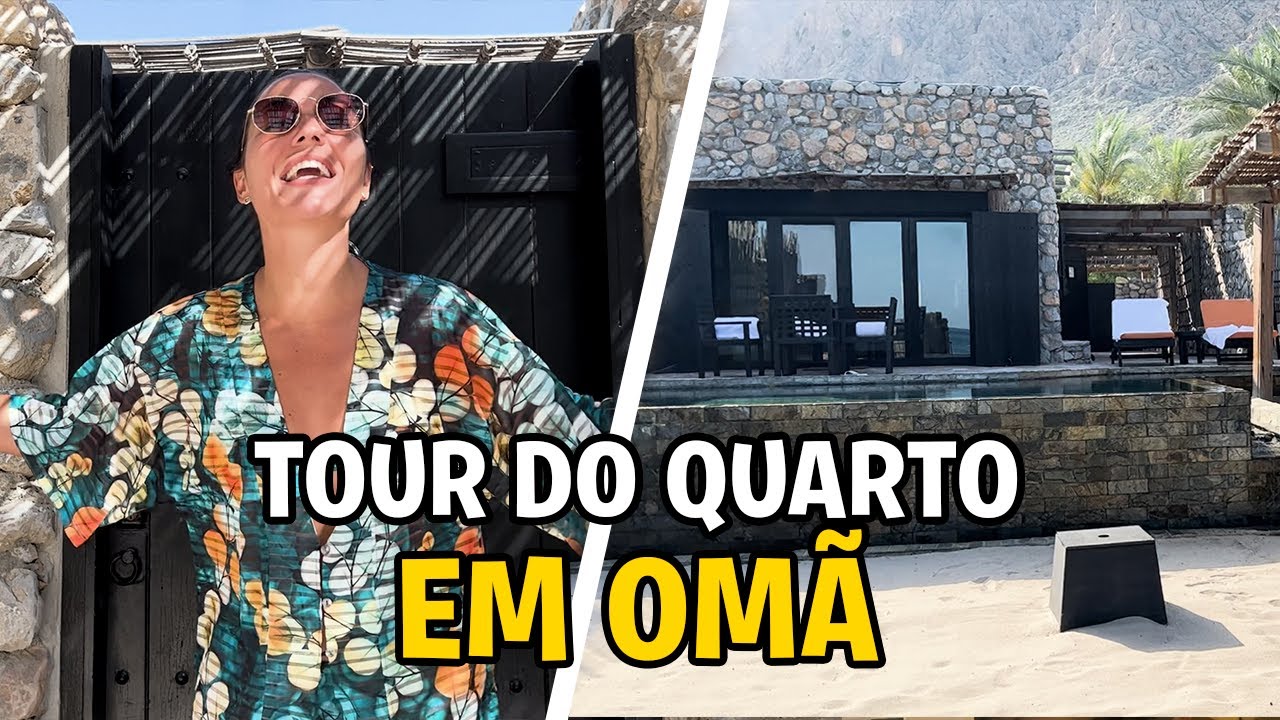 A TOUR DO NOSSO QUARTO AQUI EM OMÃ *Vlog no Oriente Médio* | Bia Napolitano