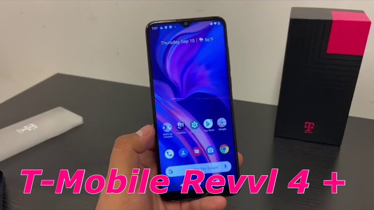 Revvl 4 plus Metro by T-Mobile unboxing