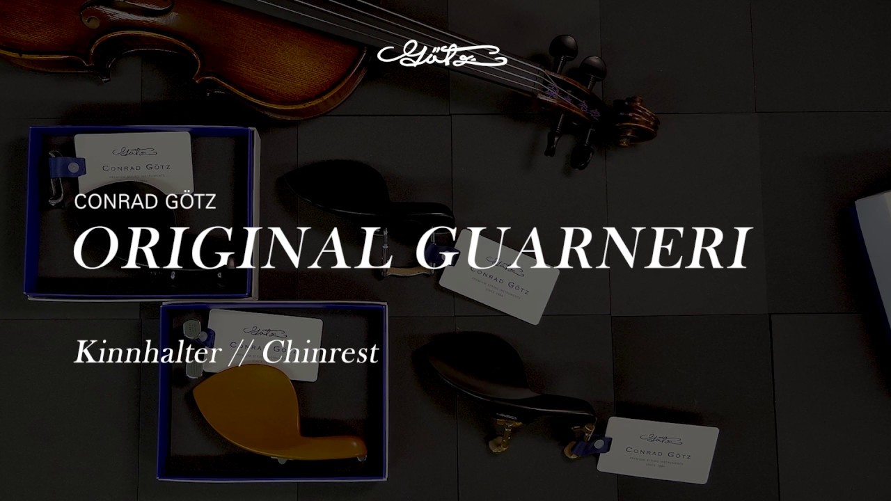 G&ouml;tz Guarneri Chinrest // Kinnhalter f&uuml;r Geige & Bratsche, ZK-4258, ZK-4258NAT, ZK-1597, ZK-1596G