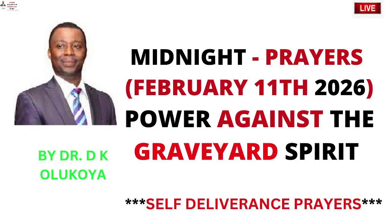 SELF DELIVERANCE PRAYERS Live Stream