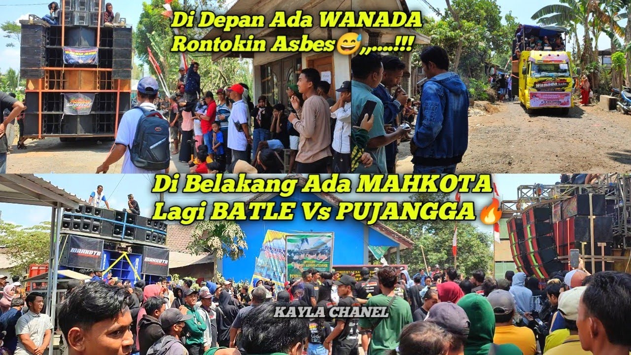 WANADA START RONTOKIN ASBES DI BLAKANGNYA ADA PUJANGGA AUDIO BATLE DULU VS MAHKOTA BWS🔥