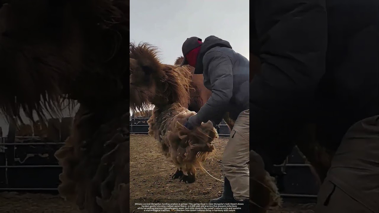 Mongolian Herders' Secret : Why We Cut Camels' Hair in Spring ? (2,000-Year-Old Wisdom)