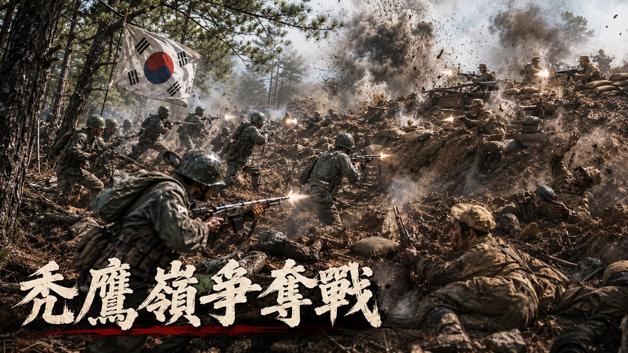 【2026最新戰爭劇】韓軍精銳強攻志願軍陣地，槍聲一響整片山坡陷入火海，志願軍拼死反擊守住高地！🔥 #抗美援朝 #戰爭電影 #KoreanWar