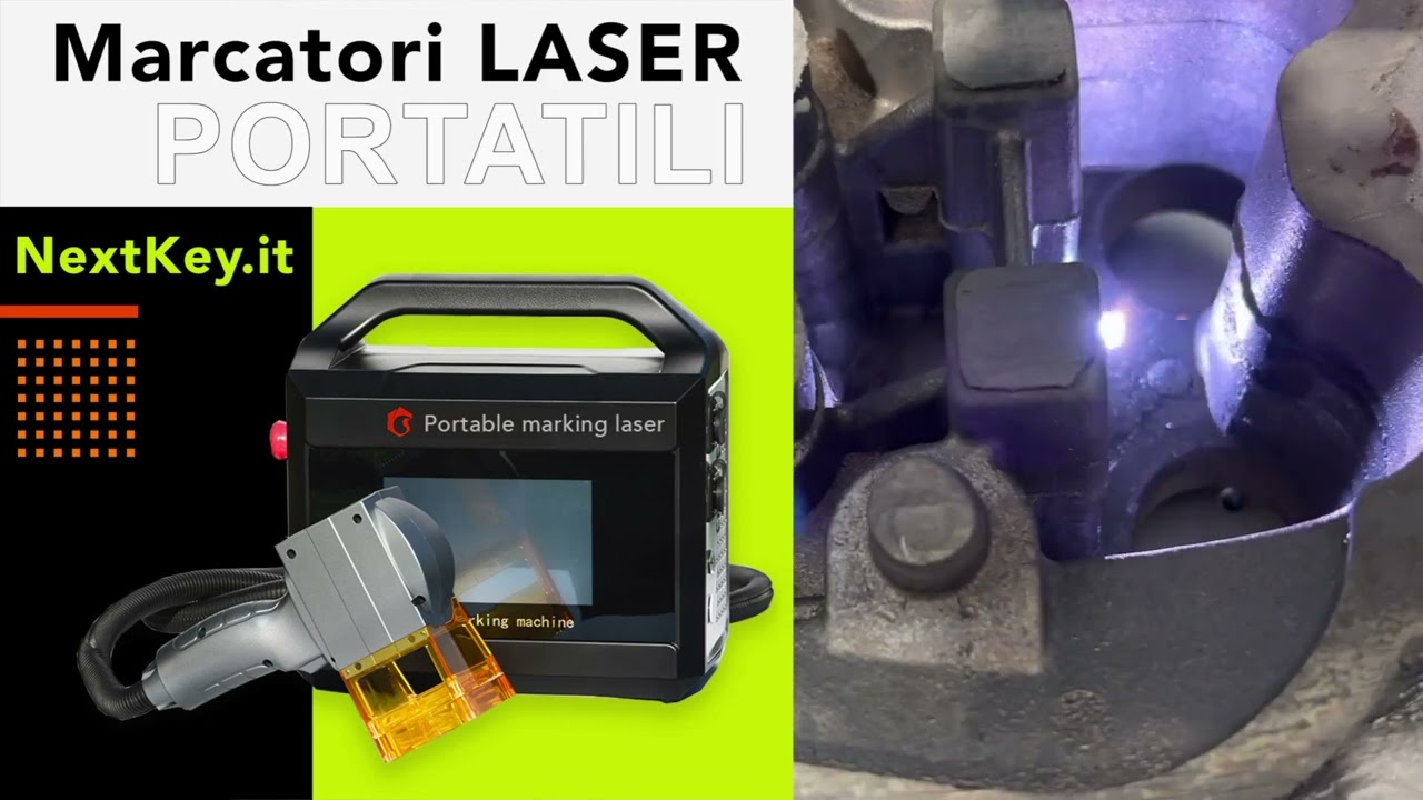 Marcatore laser Portatile: NextKey srl Brescia