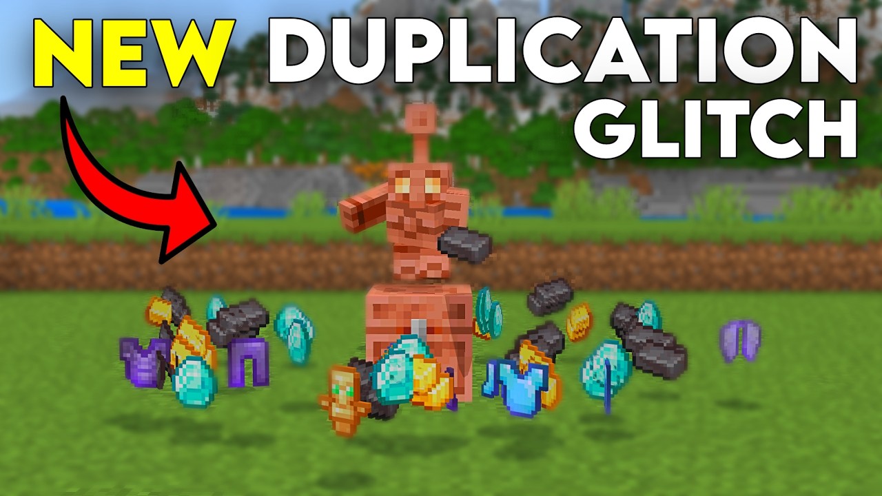 NEW! Infinite Item Duplication Glitch Minecraft Bedrock v26.10+! (Easy Survival)