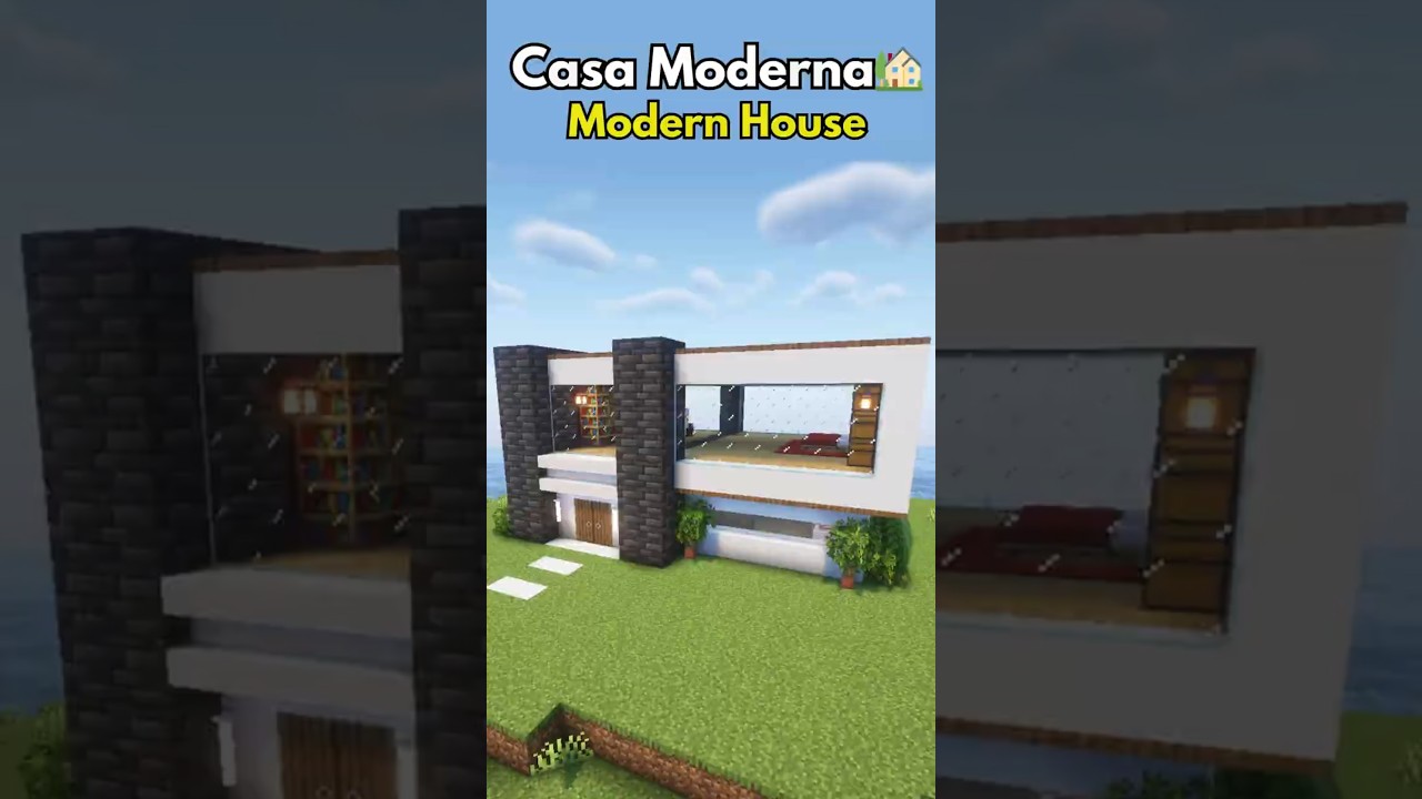 Minecraft Casa Moderna #minecraft