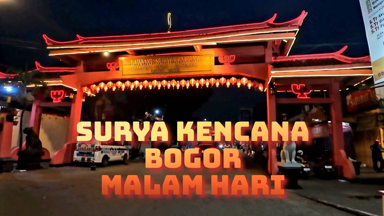 Suasana Surya Kencana Bogor Malam Hari | Bogor Part 4