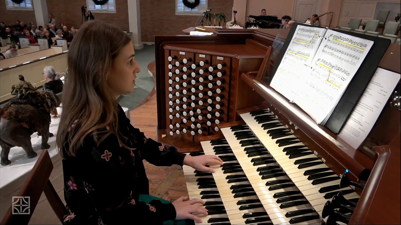 “Jesu, Joy of Man’s Desiring” (Bach), organ-piano duet