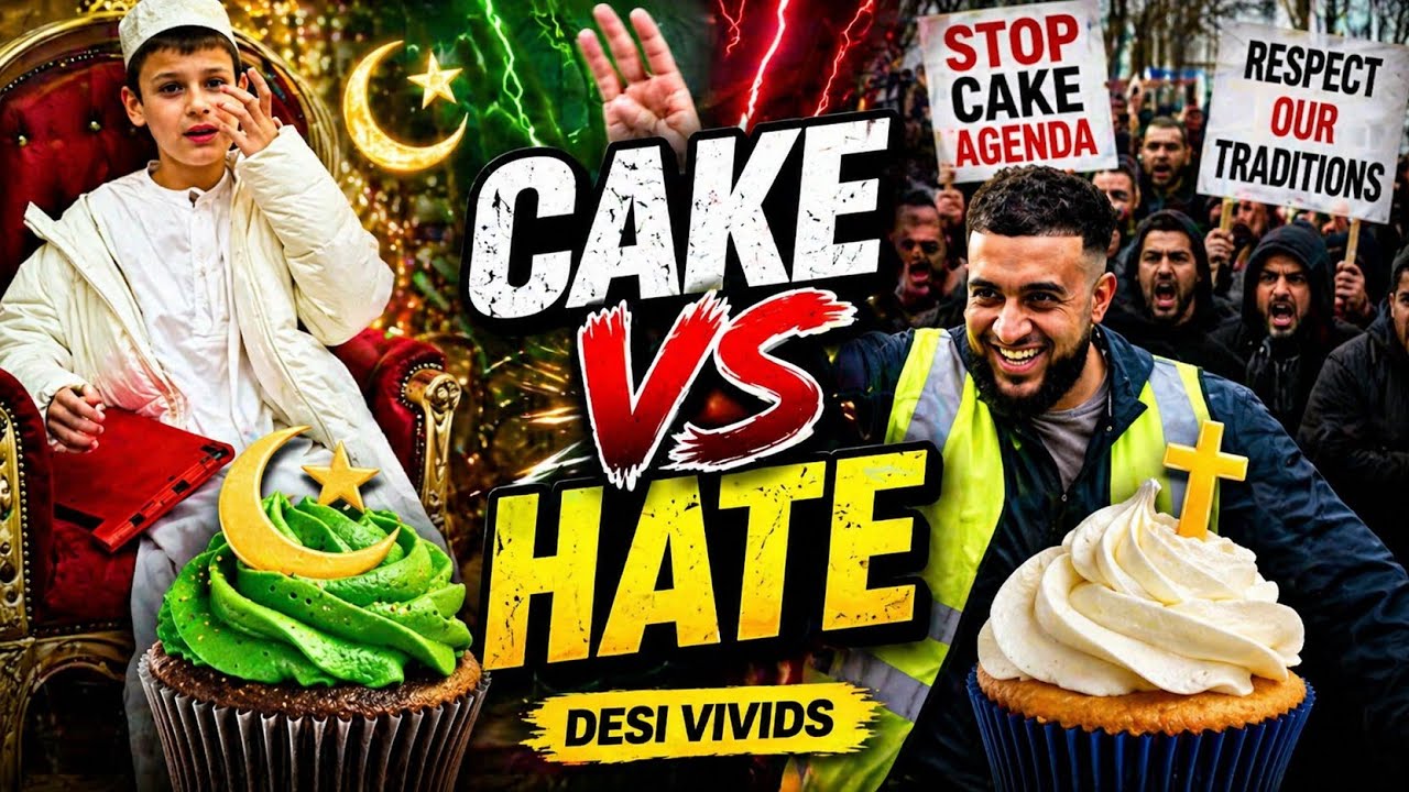 Far Right Protest in Birmingham vs Ramadan Iftar at Birmingham Central Mosque | Cake Not Hate
