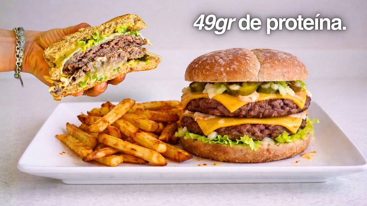 Come HAMBURGUESA todos los días y PIERDE MÁS GRASA 🍔