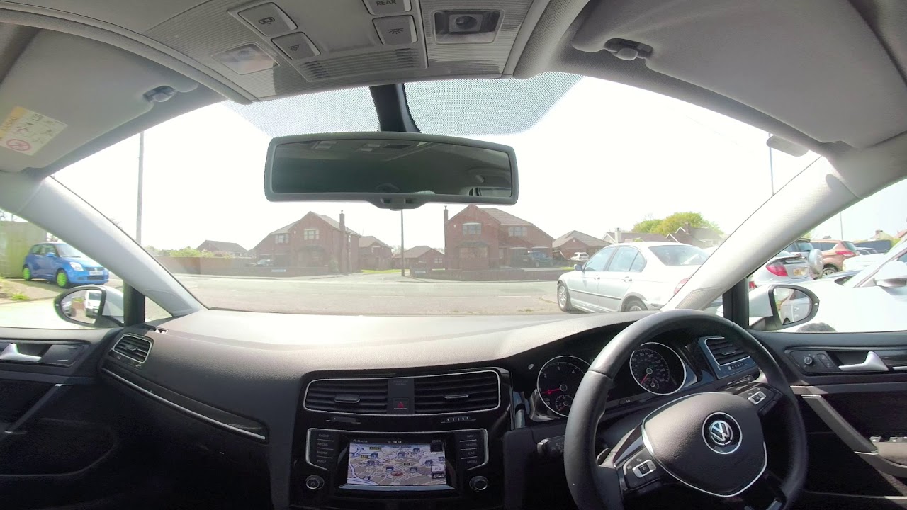 360&deg; All Round Interior View of a 2015 Volkswagen Golf 2 0 TDI BlueMotion Tech GT DSG s:s 5dr KM15JK