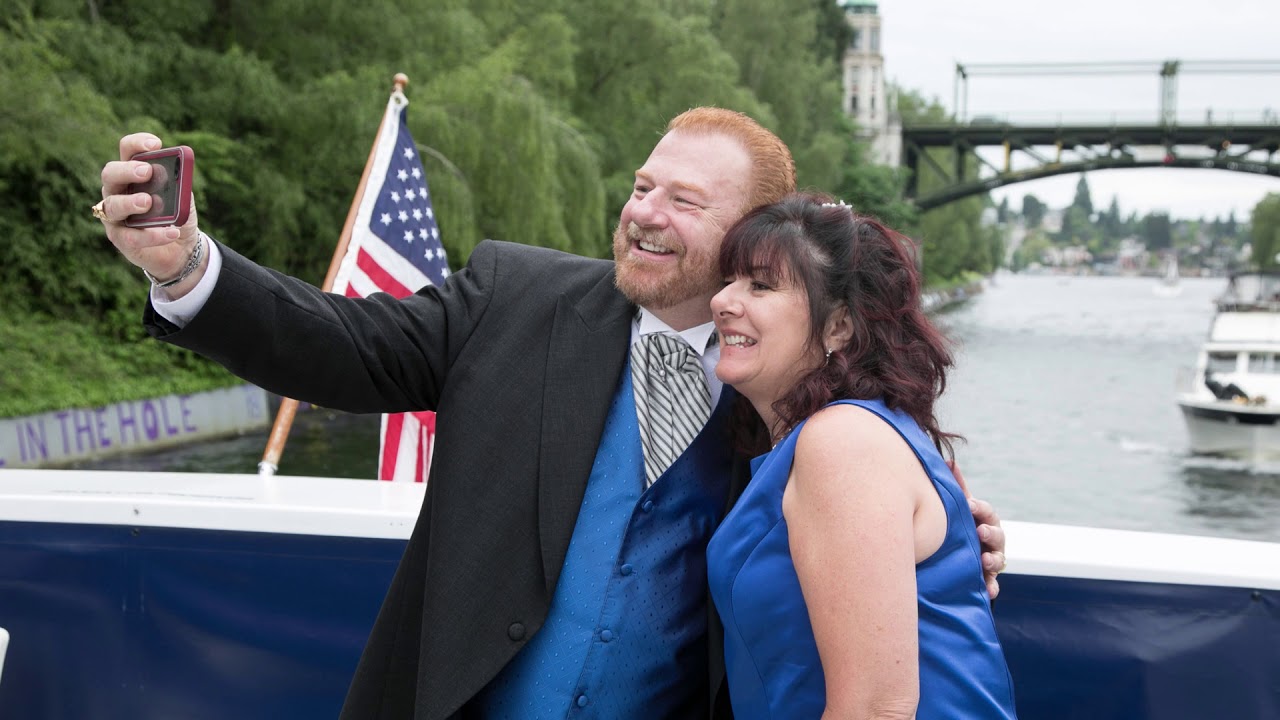 Fabulous Seattle Same-sex Wedding and Reception on Waterways Cruise Ship