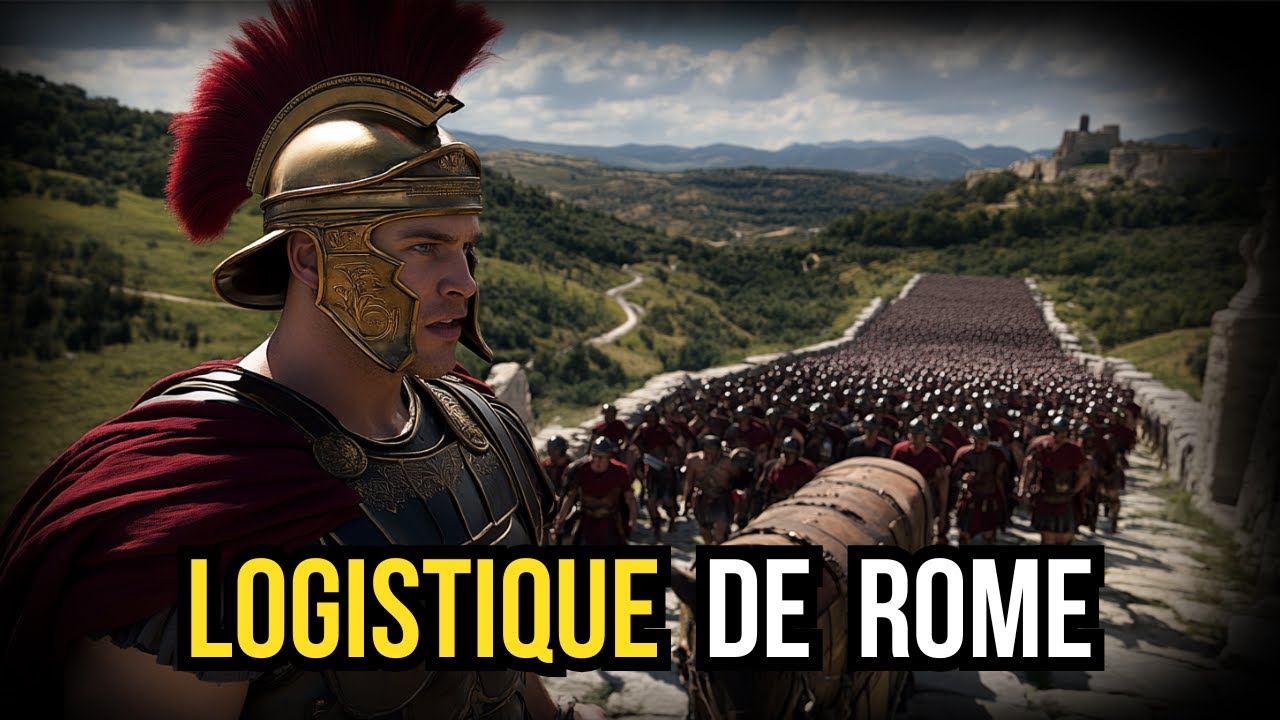 Comment l’ARMÉE ROMAINE a créé la LOGISTIQUE la plus PUISSANTE de l’Histoire ?