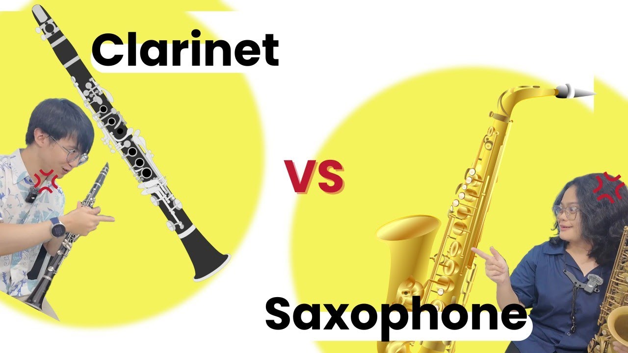 CLARINET vs SAXOPHONE! 🎷🪈 | INI BEDANYA!