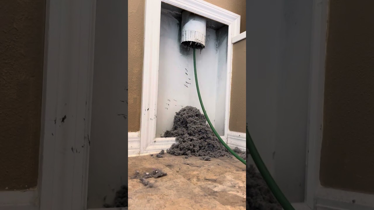 Full Dryer Vent Cleaning The Villages, FL &ndash; Complete Before & After | Lint Dragon
