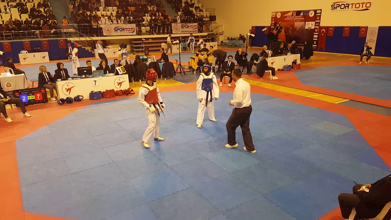 Fırat Tanrıverdi 2020 Gençler Türkiye Şampiyonası 51 kg 1. maç